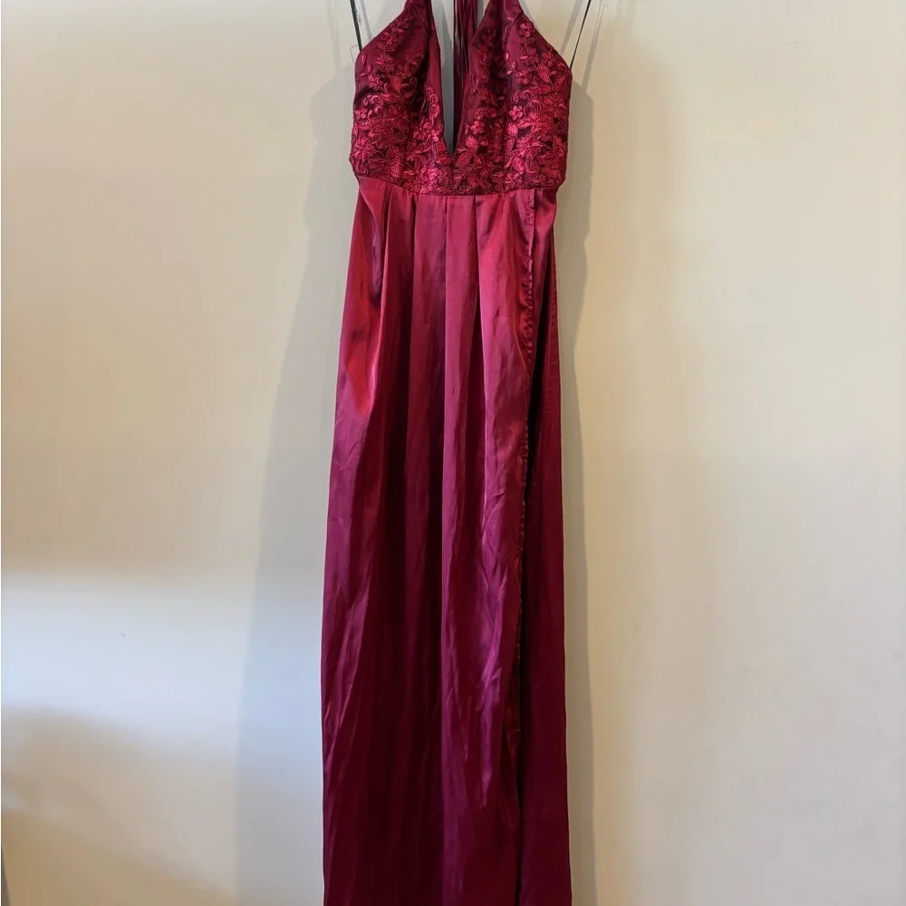 burgundy dress showpo Elegant and effortless. The Lena Midi Dress in Wine #showpo